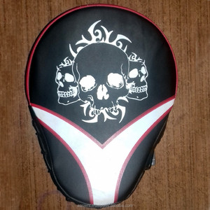 ที่มีคุณภาพสูงหนังวัวเม็ดมุ่งเน้นเป้าเตะมวยเตะแผ่น Aasi องค์กร - Product Image 2