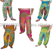Ckhra Mandala Harem Pants <b>Indian</b> Boho Afghani <b>Trousers</b> Aladdin Baggy Gypsy Hippie Baggy Pants Afghani Unisex Pant Cargo Fashion - Product Image 4
