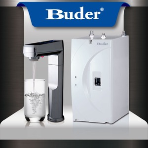 «Taiwan Buder» 4L Stainless Steel Hotel Use Instant <b>Hot</b> Water Dispenser Advanced Filtration System Touch Control Silver - Product Image 1