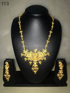 Bijoux Juegos de joyería nupcial Oro amarillo para bodas Fiestas Aniversarios Regalos Compromisos - Product Image 1