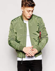 Chaqueta Bomber de Invierno para Hombre, Diseño Más Reciente 2026, Verde Oliva, Personalizada, Reversible, Impermeable, con Estampado a Cuadros, Estilo Urbano - Product Image 4