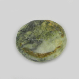 Jaspe fluorescent naturel, 3,20 g, cabochon rond de 19 mm, pierre précieuse en vrac pour la fabrication de bijoux - Product Image 2