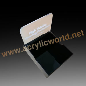 Estuche de acrílico iluminado para exhibición de estatuas, base led acrílica, señal led - Product Image 4