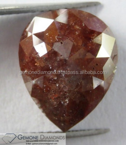 เพชรธรรมชาติแบบใสขุ่น ทรงโรสคัท ขุดจากดิน - Product Image 4