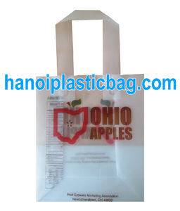 PE shopping soft loop handle plastic bag with high quality - Product Image 3