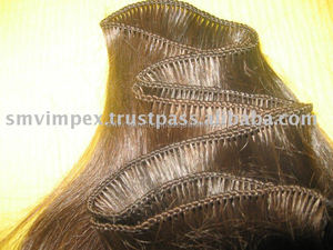 ¿Al por mayor sin procesar extensión virginal brasileña del pelo del 100%? Materias primas de la extensión del pelo del templo pelos humanos - Product Image 3