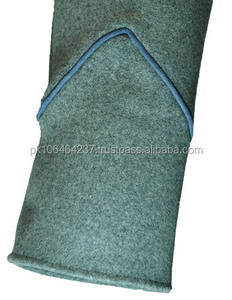 Custom Logo 100% Woolen Fabric Windbreaker Jacket for Men Plus Size Waterproof Winter Shell <b>Button</b> Outdoor Requirement - Product Image 5