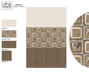 Carrelages muraux rustiques de haute qualité 300x600mm finition mate impression numérique vitrifiée pour la collection de salle de bain - Product Image 4