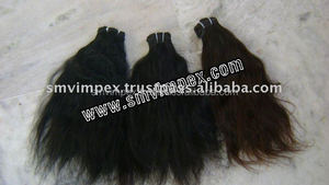 Cabello humano remy sin procesar, tejido de la India, calidad 12A, buena calidad Tejido de cabello virgen, la mejor calidad - Product Image 3