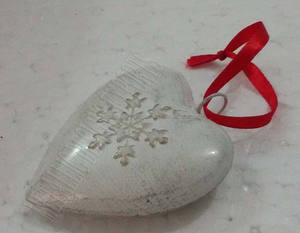 2024-30 tamaño personalizado exclusivo Festival interior decoración del hogar mejor Navidad Metal copo de nieve adornos bola árbol adornos UV - Product Image 3