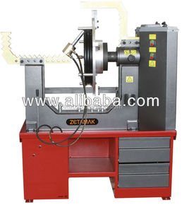 Máquina de Rejuvenecimiento de Ruedas de Motocicleta ZETAMAK RSM 2400, Equipo para Enderezar Ruedas para Alineación de Ruedas de Vehículos - Product Image 1