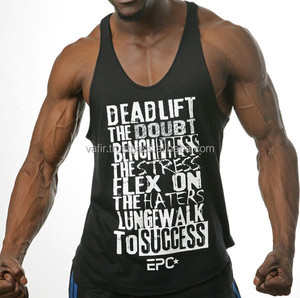 Bodybuilding Gym Racer back Y-Back Stringer <b>Singlet</b> <b>Men</b> Tank Top Bodybuilding Sports Tank Top Gym Tank Top - Product Image 1