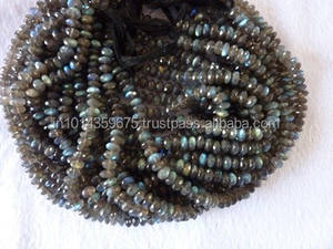 ลูกปัดลาบราโดไรต์แบบเม็ด คริสตัลหินบำบัด สำหรับทำเครื่องประดับ สีเทา-น้ำเงิน ได้รับการรับรองจากบุคคลที่สาม ขายส่ง - Product Image 5