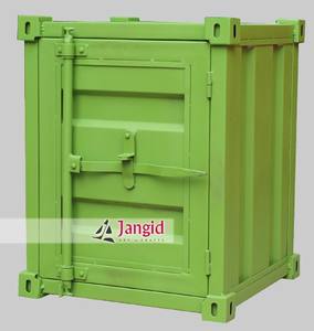 Proveedor de Muebles de Hierro Estilo Contenedor Industrial para Mesitas de Noche en India - Product Image 2