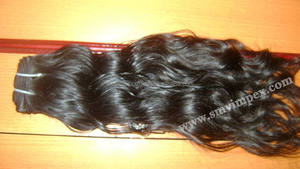 Nouvelle arrivée 10-30 pouces 100% vierge indienne Remy sans perte et sans enchevêtrement extensions de cheveux sans poux. Machine double trame - Product Image 2