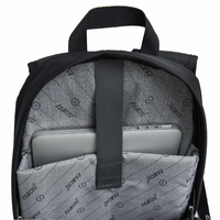 Mochila para Portátil de 15 Pulgadas de Alta Calidad, Unisex, Ligera, de Poliéster con Diseño de Avestruz, Marco Externo, Impermeable y Antirrobo