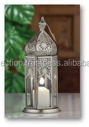 Metal Iron <b>Candle</b> <b>Lantern</b> / Stained Glass <b>Lantern</b>/<b>large</b> Moroccan <b>Lantern</b> - Product Image 4
