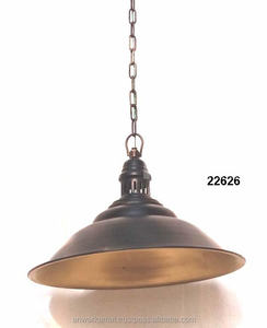 Luz de techo náutica antigua - Product Image 1