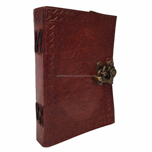 Canguro en relieve hecho a mano de cuero genuino diarios Vintage hecho a mano en relieve cuaderno y cuaderno de bocetos diarios páginas en blanco - Product Image 3