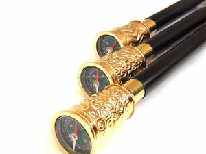 3 juegos de bastones de diferentes diseños con brújula, bastones de madera para caminar, regalo para un encantador miembro de la familia, regalo de Año Nuevo - Product Image 5