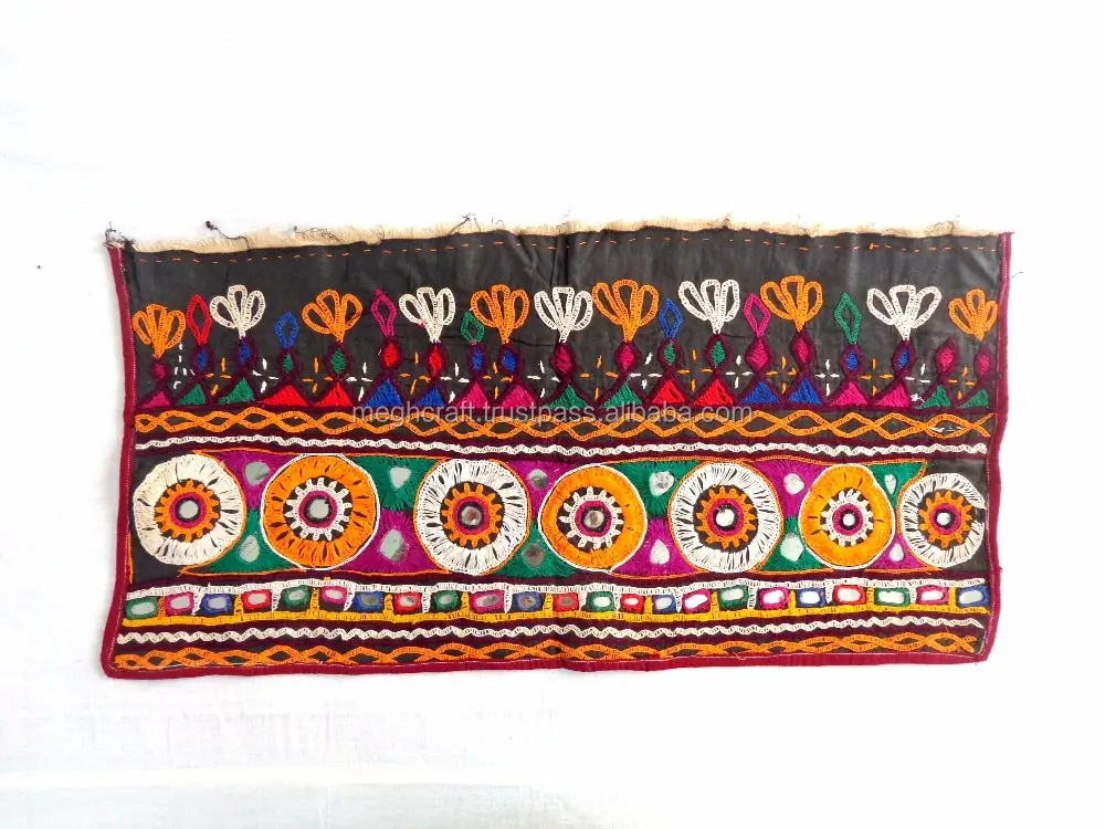 アフガンクチパッチ-グジャラティ刺Embroideredパッチ-伝統的なパッチ
