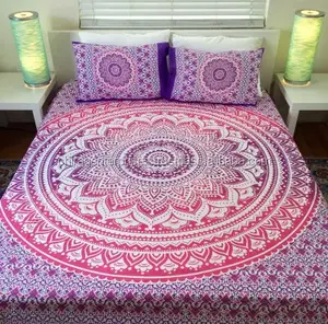 Tapis Mandala en Jute Rangoli Tapis Tressé Fait Main Beau Tapis en Jute Design Rond 100% Naturel pour la Maison le Bureau et les Enfants - Product Image 1