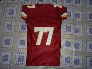 Maillots de football américain personnalisables manches courtes respirants design grande taille pour les sports d'été - Product Image 3