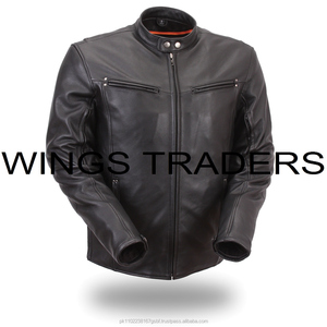Nueva chaqueta de cuero negro de talla grande para hombre, técnicas bordadas, estilo coreano, a prueba de viento, transpirable, relleno de plumas de invierno - Product Image 1