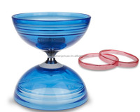 Brillante chino Yoyo Triple eje pellet diabolo pellet cuentas * GRATIS * palos y cadena * profesional