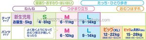 通気性に優れた使いやすい花王メリーズベビーおむつ - Product Image 5