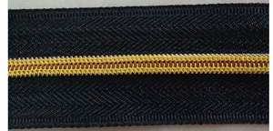 Rollo de cremallera de extremo abierto OZL con cierre automático de cadena larga Material de nailon/plástico/metal de fácil apertura - Product Image 6