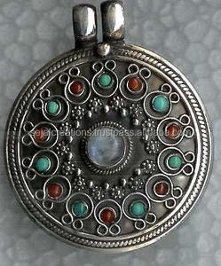 Joyería de plata tribal étnica, joyería de plata étnica al por mayor, joyería de plata étnica india DEL VENDEDOR Y PROVEEDOR INDIO - Product Image 1