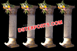 Piliers de cristal de mariage portables modernes passerelle entièrement décorée - Product Image 6