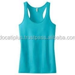 custom oem ladies fitted gym stretchable tank tops - Product Image 4