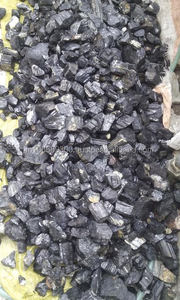 TOURMALINE Collar de turmalina facetada negra natural Pera ovalada pulida Cojín de lujo Formas Piedras preciosas sueltas - Product Image 1