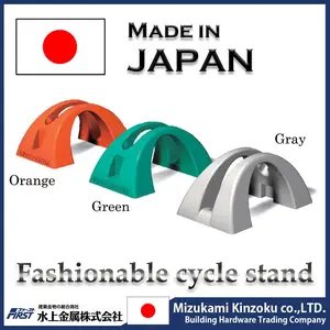 Présentoir en plastique pour vélo fabriqué au japon, grand design, garde le vélo vertical, facile à utiliser