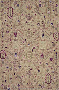 พรมไหมพรมถักมือแบบทันสมัยสำหรับโรงแรมพรมปูพื้นสไตล์อินเดีย - Product Image 3