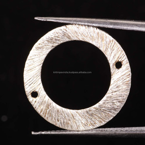 Qualité supérieure 18MM taille grande entretoise entière forme ronde pur 925 argent Sterling gros perles en vrac pour la fabrication de bijoux de mode - Product Image 1