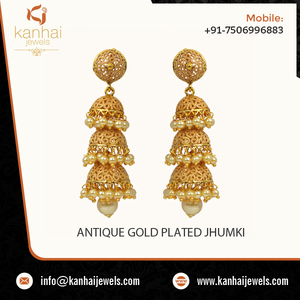 ชาติพันธุ์ดูต่างหู Jhumka Design มีรูปแบบต่างๆ-10811 - Product Image 4