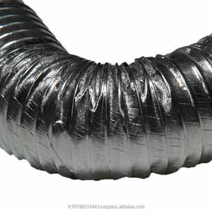 HVAC Air ระบายอากาศคุณภาพสูงยืดหยุ่นท่อฉนวนกันความร้อน - Product Image 4