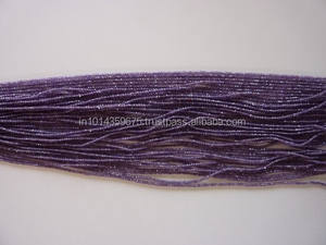 Cuentas de amatista natural al por mayor, color púrpura, redondas de 4-5mm, origen indio, certificado por terceros - Product Image 2