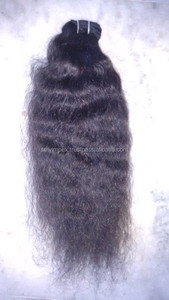 Extension naturelle de cheveux bruts ondulés de l'Inde Extensions de cheveux naturels lisses et doux Vente en gros Distributeurs de cheveux indiens - Product Image 2