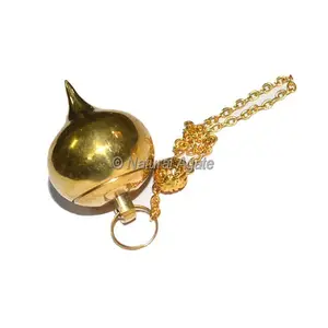 Opanable Gold Brass Ball Pendel: Lieferant und Großhändler von Metall pendeln