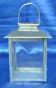 SILVER STEEL LANTERN - Product Image 4