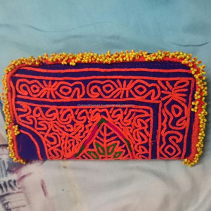 Kuchi-cartera bordada a mano, Estilo Vintage, banjara, Bohochic - Product Image 2