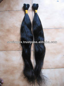 ผมดิบแบบเรีมีเกรด12A ยังไม่ได้ผ่านกระบวนการผมชาวอินเดียผมหยิกจากอินเดีย100% - Product Image 6