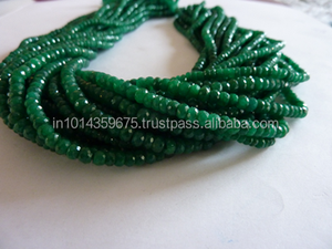 Cuentas de Esmeralda de Color verde sueltas personalizadas, redondas, facetadas, calibradas, de silicona, PVC, Corindón verde, certificado por terceros, origen AF - Product Image 5