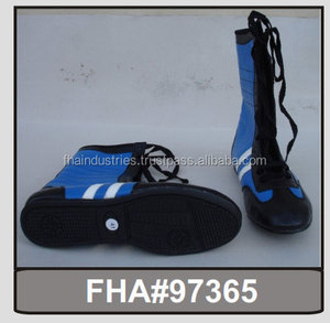 Zapatos de Boxeo / Largos / Semi / Lucha Libre / Artes Marciales / Fábrica / Proveedor de Calzado de Sialkot Pakistán FHA INDUSTRIES - Product Image 1