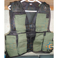 OEM EBC High Quality Duty Utility Respirant Training Tactical Vest Chest Rig Personnalisé Cordura 800D Boucles incassables Olive