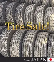 Sexay — pneus de camion d'occasion forester à la main 245/70R19.5, toyota yookama migarin, fabriqué du japon
